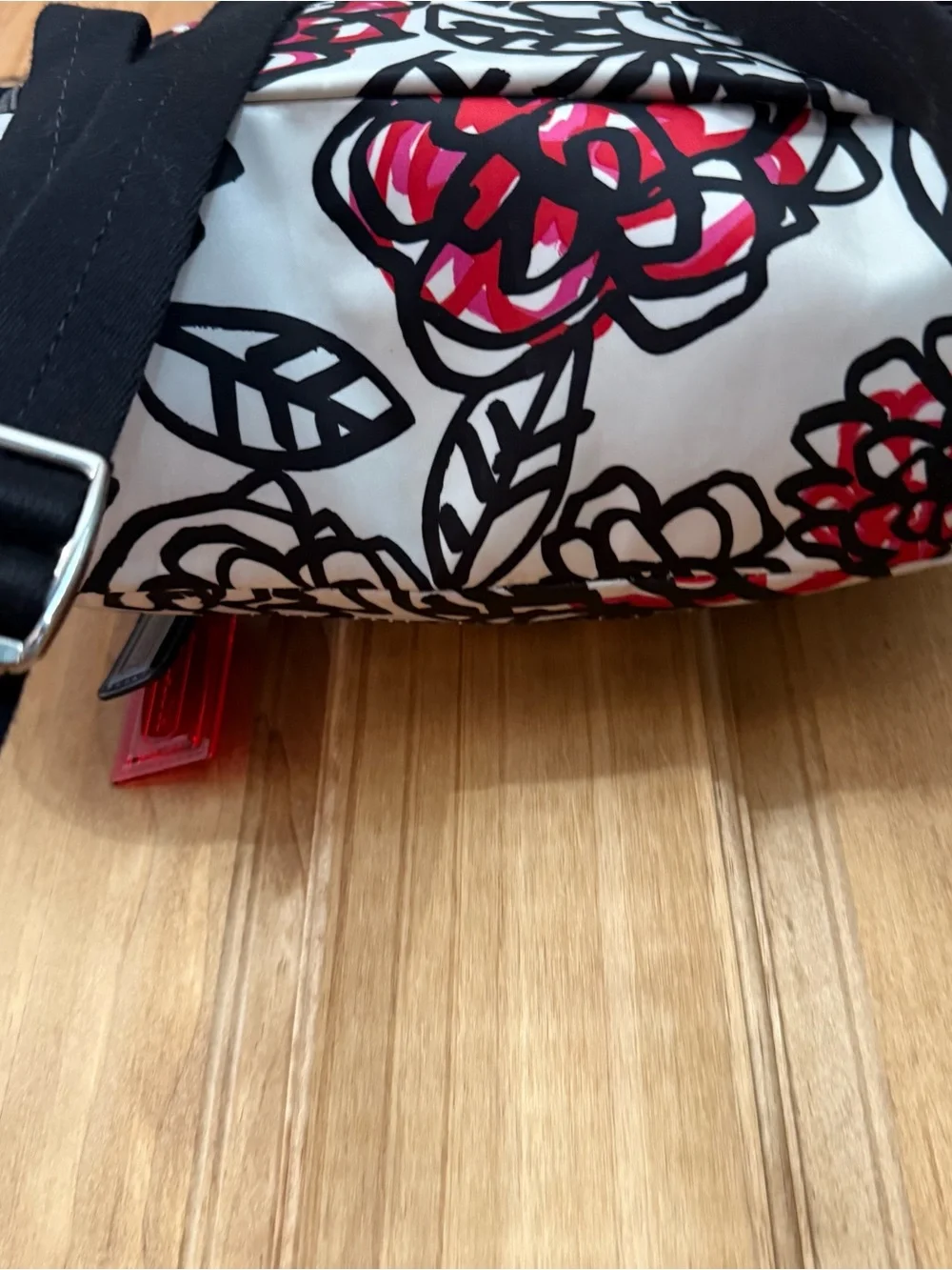 Coach Daisy Poppy Nylon Backpack